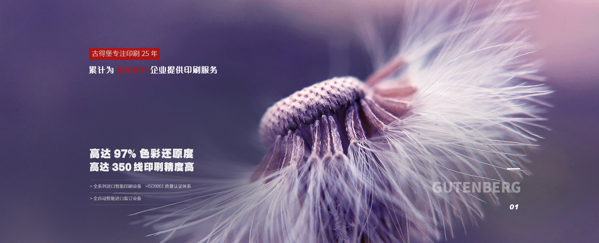 古得堡20年印刷經(jīng)驗(yàn)，色彩高度還原，專(zhuān)業(yè)畫(huà)冊(cè)印刷定制加工。